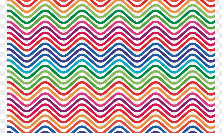 Vector Colorful Texture Color Wave Wind Laser Pattern PNG