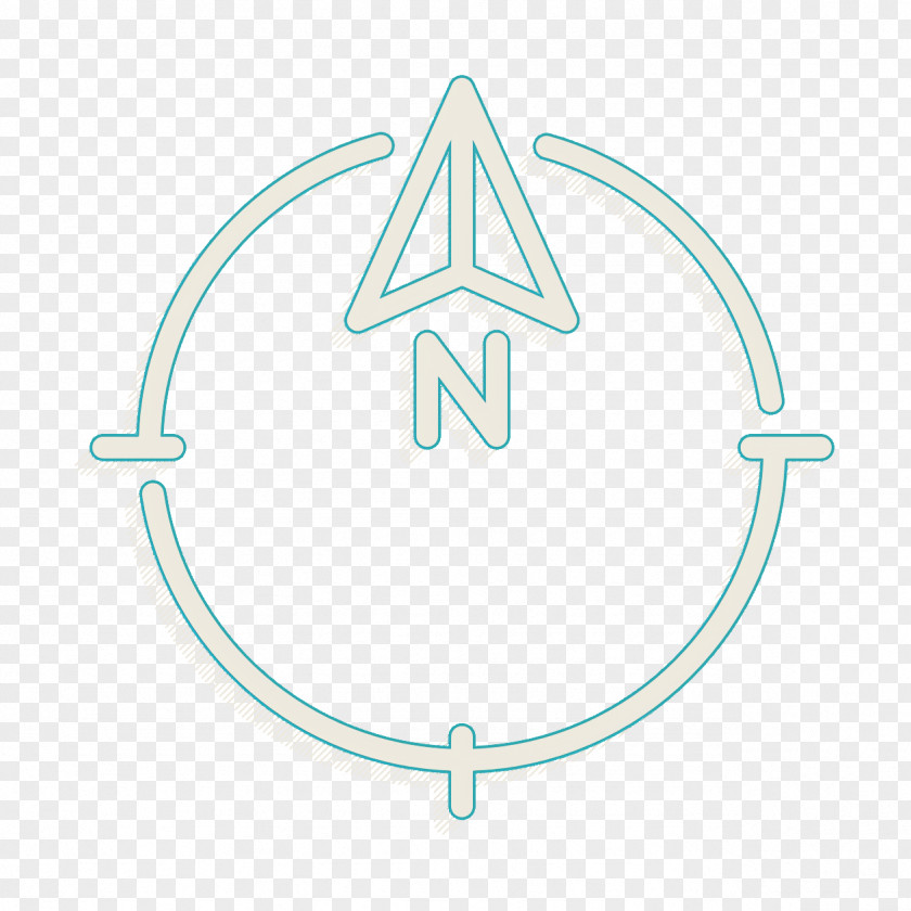 Arctic Icon North Compass PNG