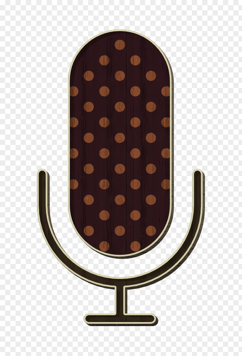 Chair Table Essential Icon Microphone Radio PNG