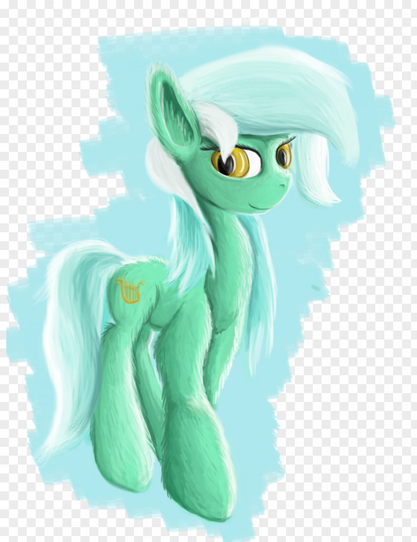 Horse Cartoon Illustration Green Textile PNG