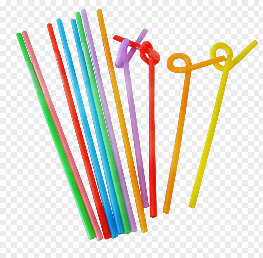 Party Supply Drinking Straw PNG