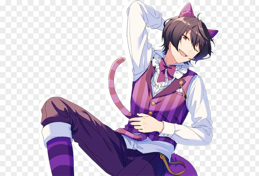 Rei Sakuma Ensemble Stars Hashtag Ensky.CO.,LTD. Costume New Moon PNG