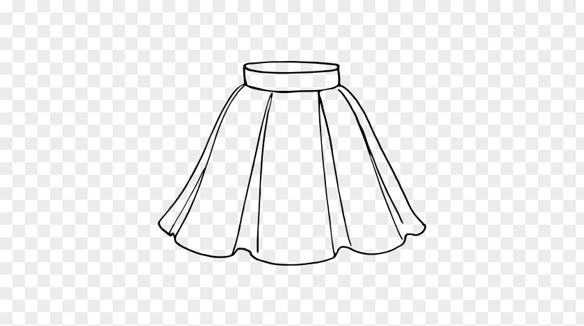Short Skirt Drawing Coloring Book Line Art Dress PNG