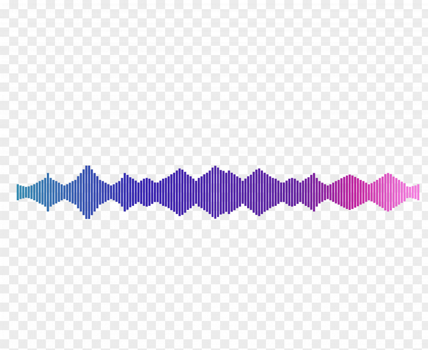 Vector Dream Gradient Sound Wave Curve Picture Acoustic Euclidean PNG