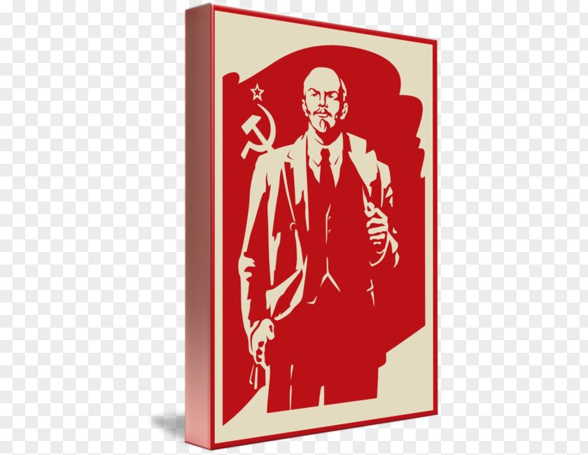 Vladimir Lenin Poster Imagekind Art Canvas PNG
