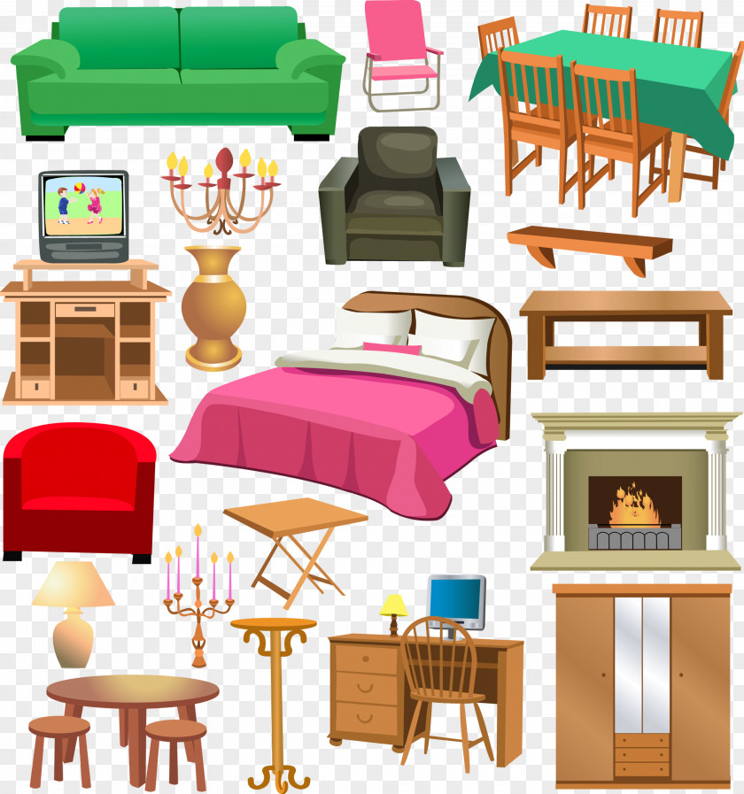 Window Furniture Living Room House Clip Art PNG