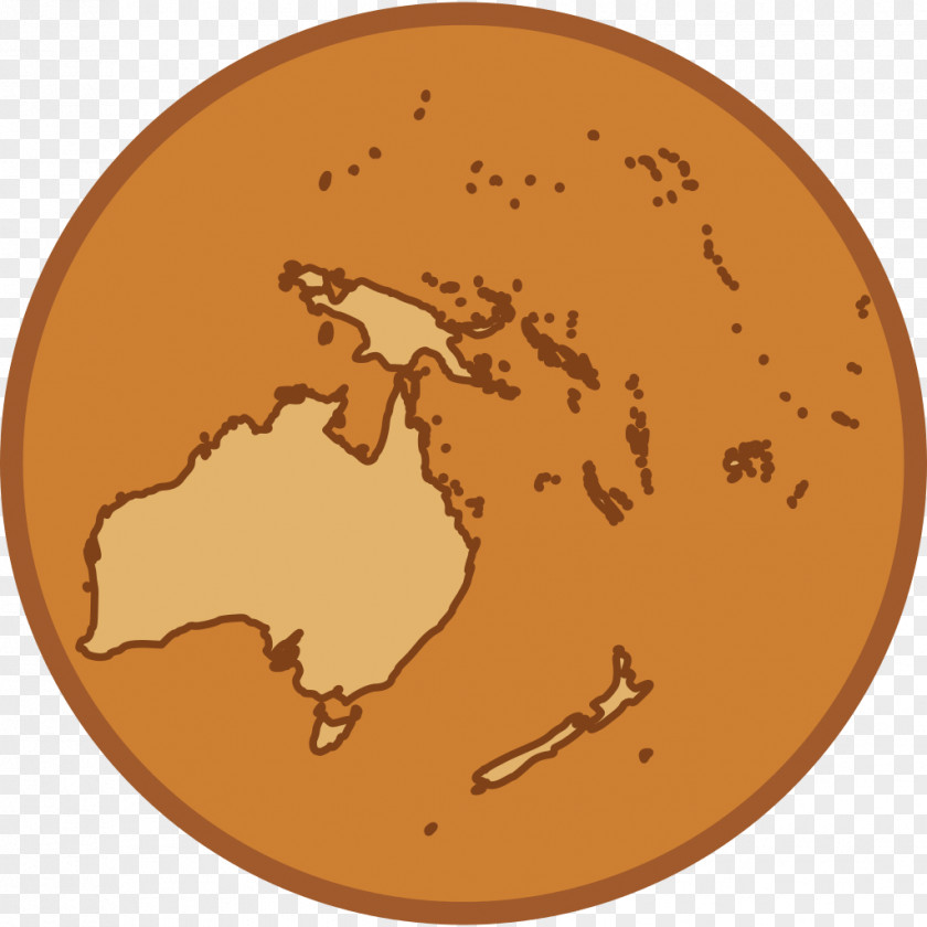 Creative Gold Medal Palauan Topographic Map Pirae PNG
