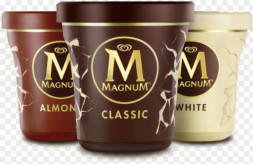 Ice Cream Magnum Gelato Flavor Pint PNG