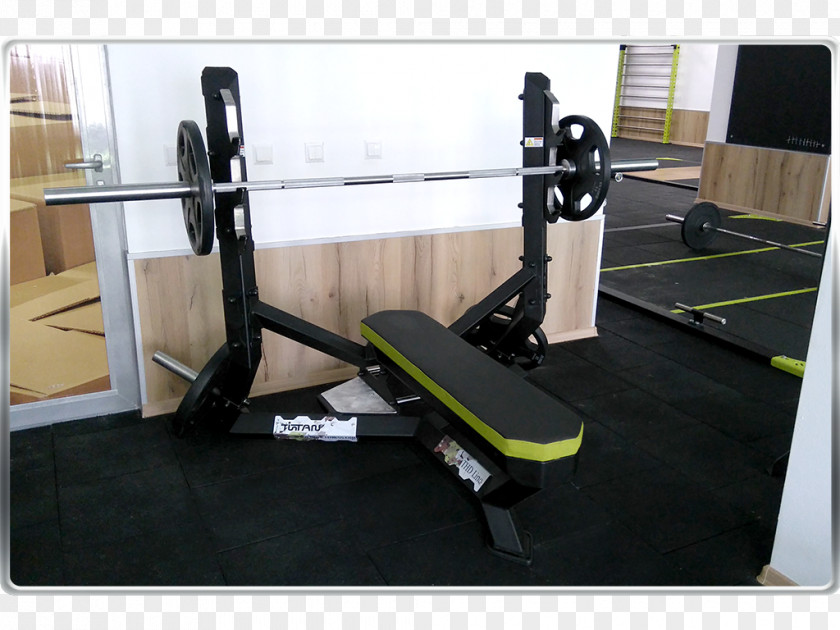 Physical Fitness Bench Press Centre Weightlifting Machine PNG