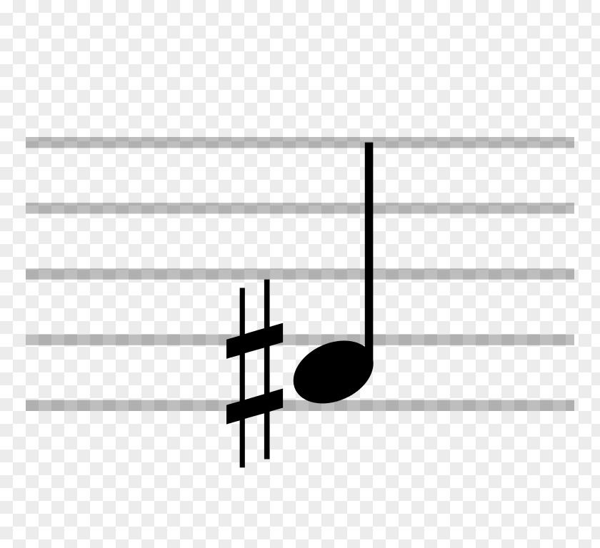 Sharp Natural Musical Notation Flat PNG