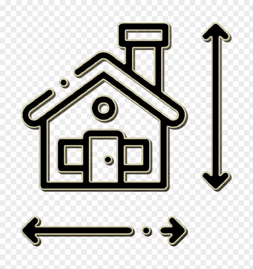 Size Icon Real Estate Measurement PNG