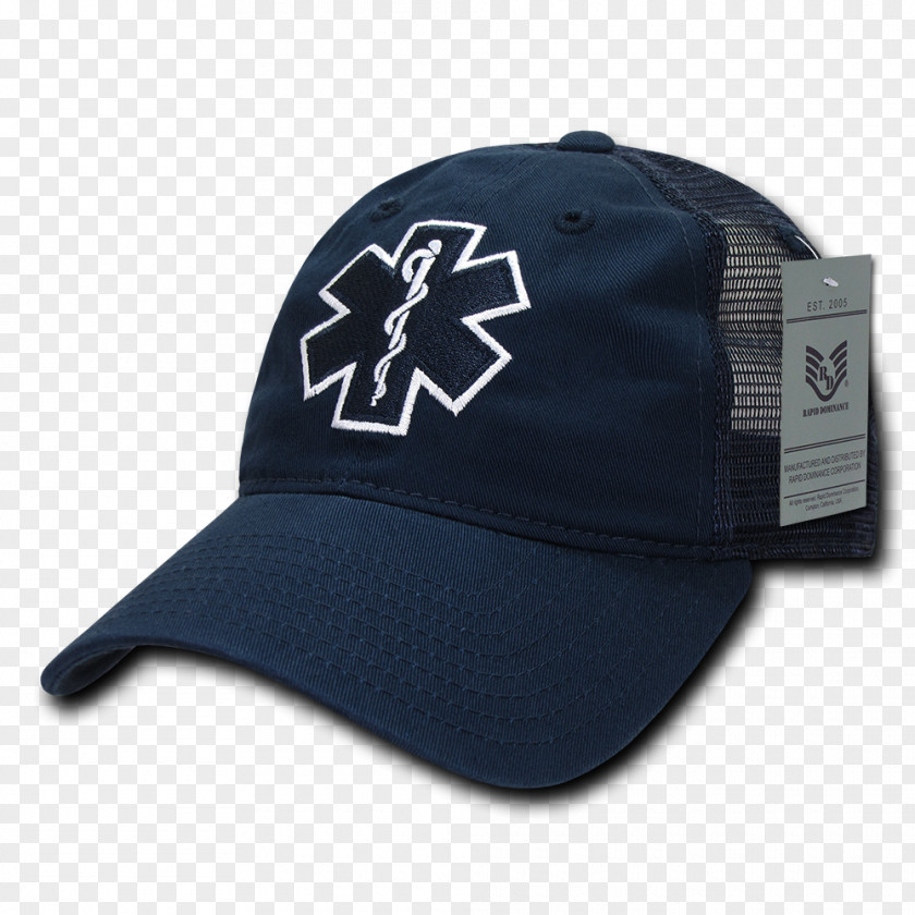 T-shirt Baseball Cap Emergency Medical Technician Trucker Hat PNG