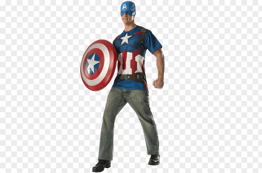 T-shirt Captain America Iron Man Costume Clothing PNG