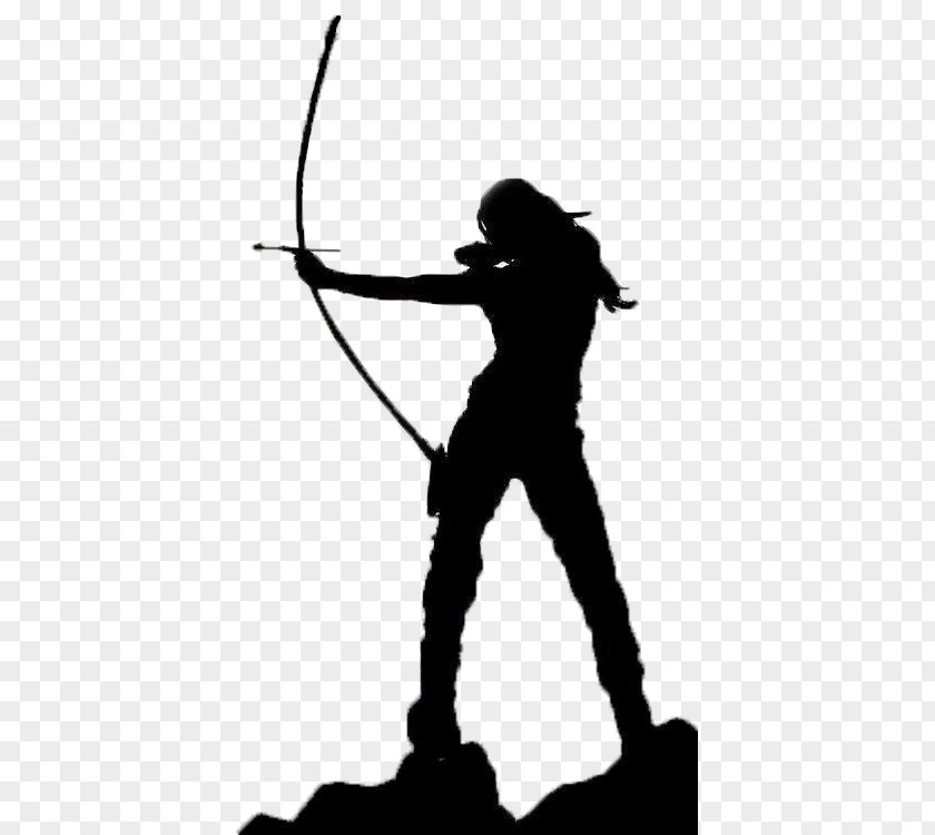 Archery Silhouette Bow And Arrow Shooting Bowhunting PNG