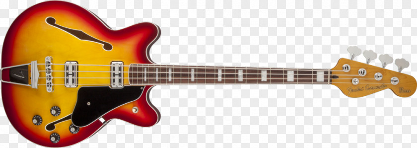 Bass Guitar Fender Coronado Sunburst Musical Instruments Corporation Starcaster PNG