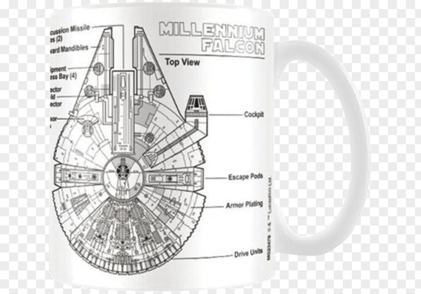 Dalerrowney Millennium Falcon Drawing Anakin Skywalker Star Wars Sketch PNG