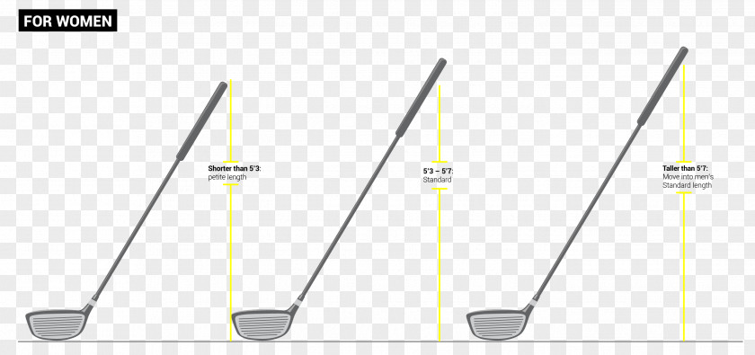 Golf Club Line Material Angle PNG