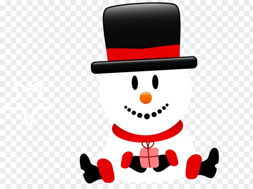 Hat Snowman Vector Santa Claus PNG