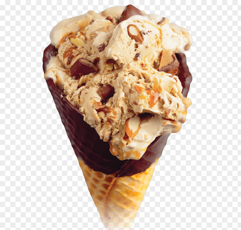 Ice Cream Chocolate Sundae Cones Tutti Frutti PNG
