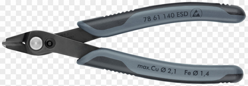 Pliers Knipex Electronics Diagonal Elfa AB PNG