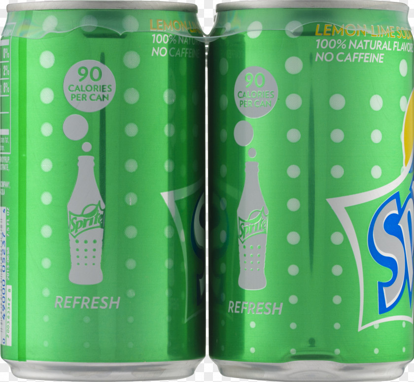 Sprite Fizzy Drinks Aluminum Can Tin Glass Bottle PNG