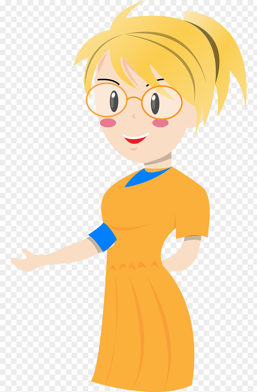 Teacher Woman Cartoon Clip Art PNG