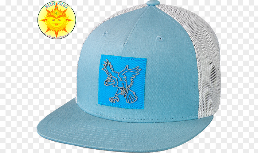 Blue Hat Baseball Cap Aquaflight Headgear Turquoise PNG