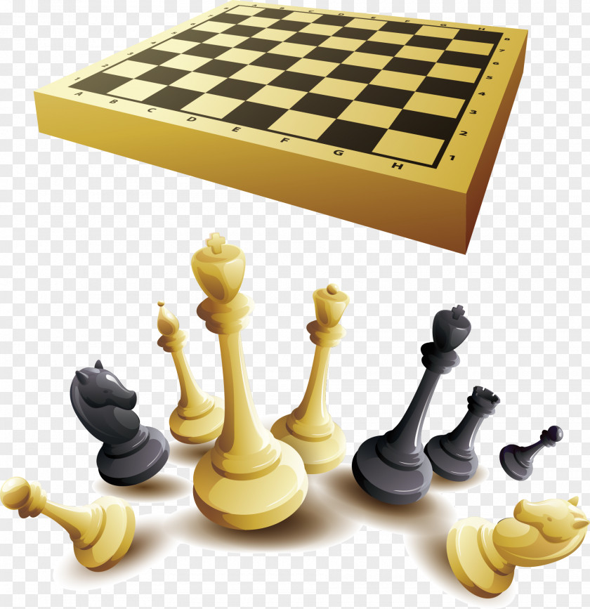 Chess And Board Piece PNG