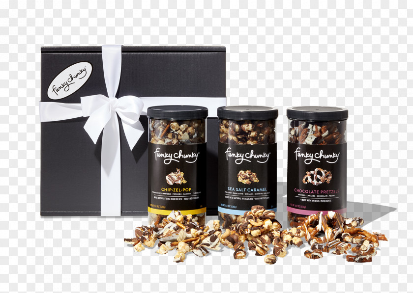 Creative Chocolate Wafers Popcorn Food Gift Baskets Promotional Merchandise Funky Chunky PNG