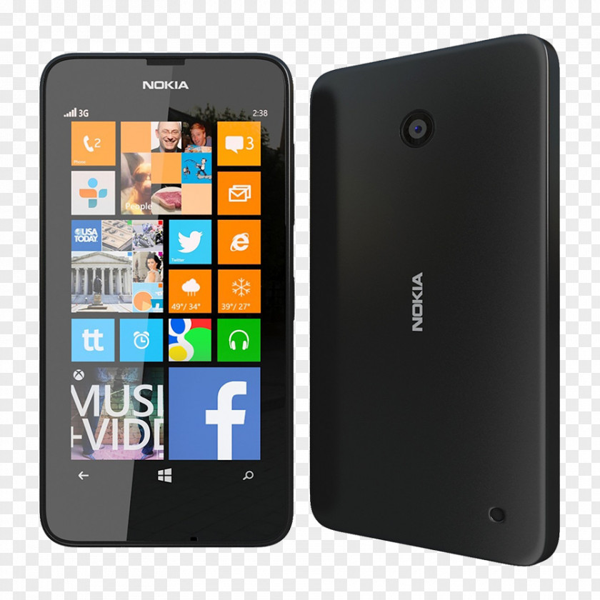 Smartphone Nokia Lumia 635 800 6 Nokia__Lumia_630_Dual_Sim_Orange PNG