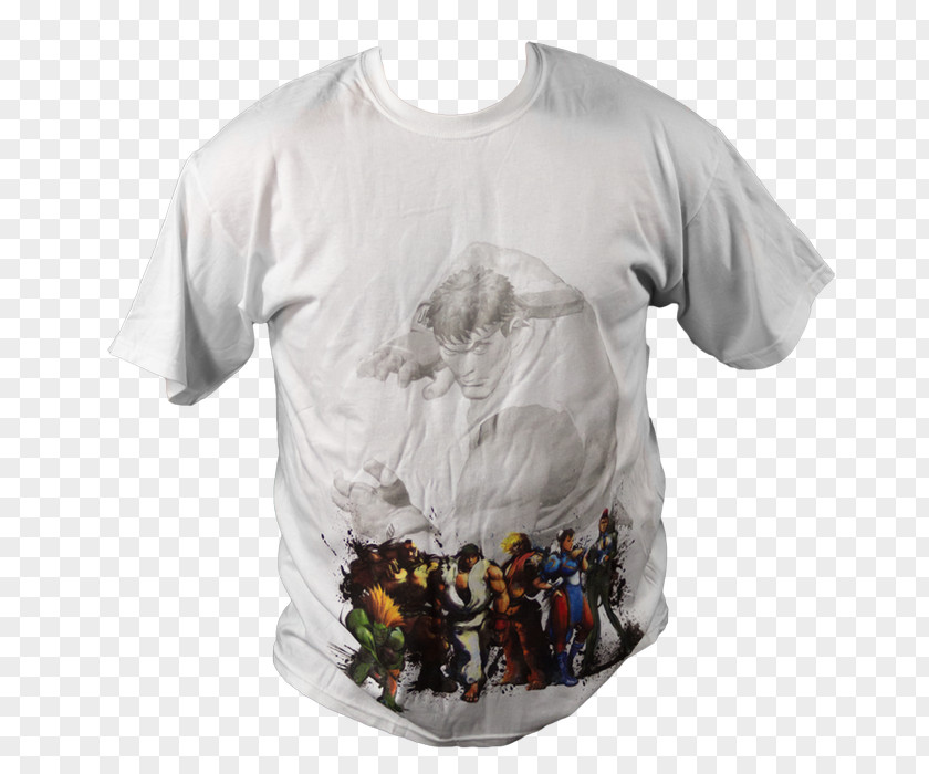 T-shirt Sleeve Street Fighter PNG