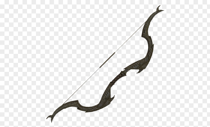 Bows Weapon Recurve Bow And Arrow PNG