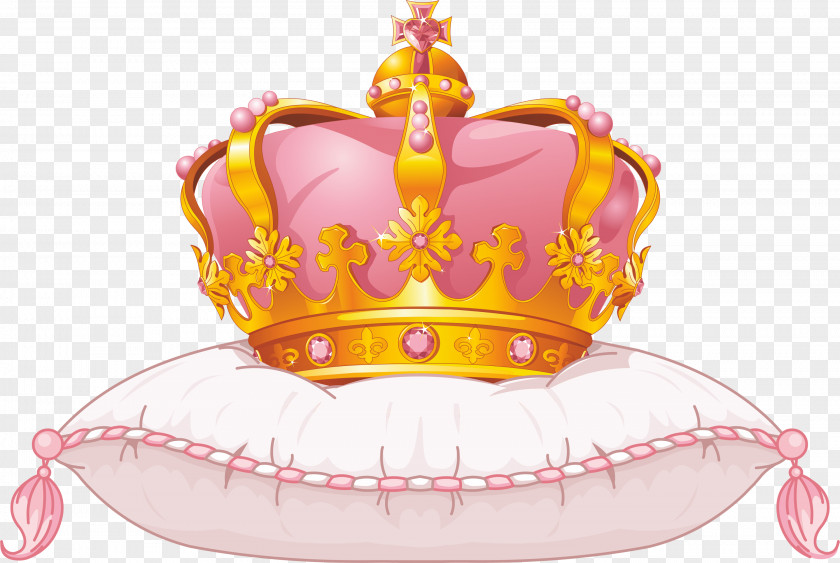 Cartoon Crown Pillow Stock Photography Clip Art PNG