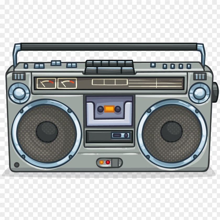 Cassette 1980s Boombox Compact Panasonic Photography PNG