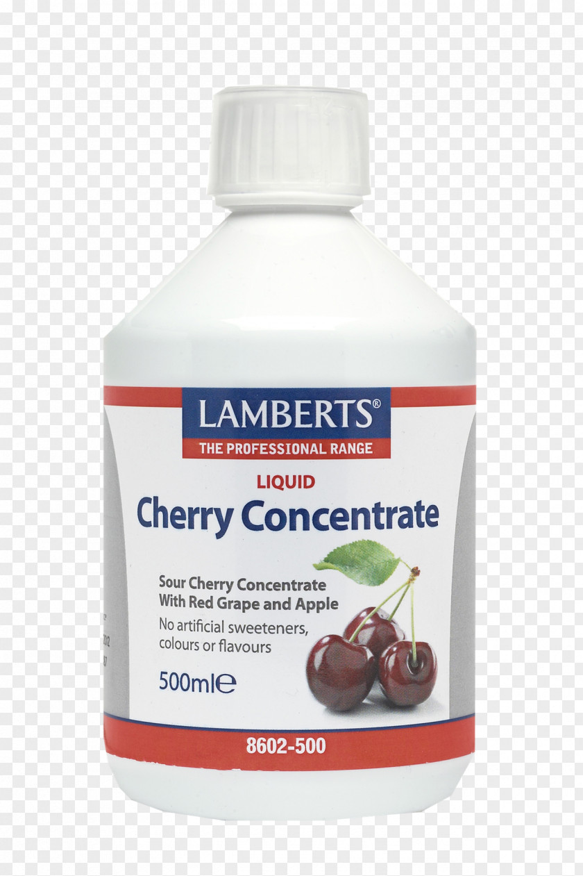 Cherry Dietary Supplement Lambert's Cafe Concentrate Liquid PNG