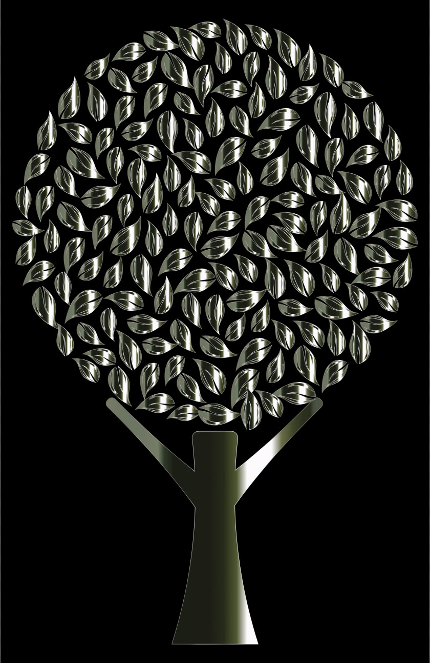Obsidian Cliparts Tree Silver Clip Art PNG