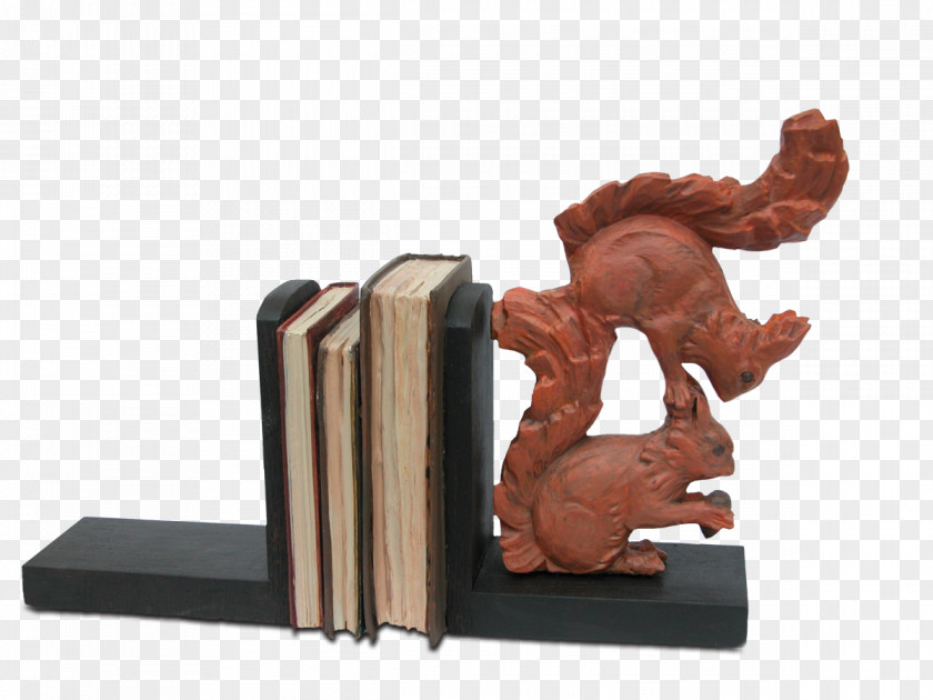 Reclam Bookend Figurine PNG
