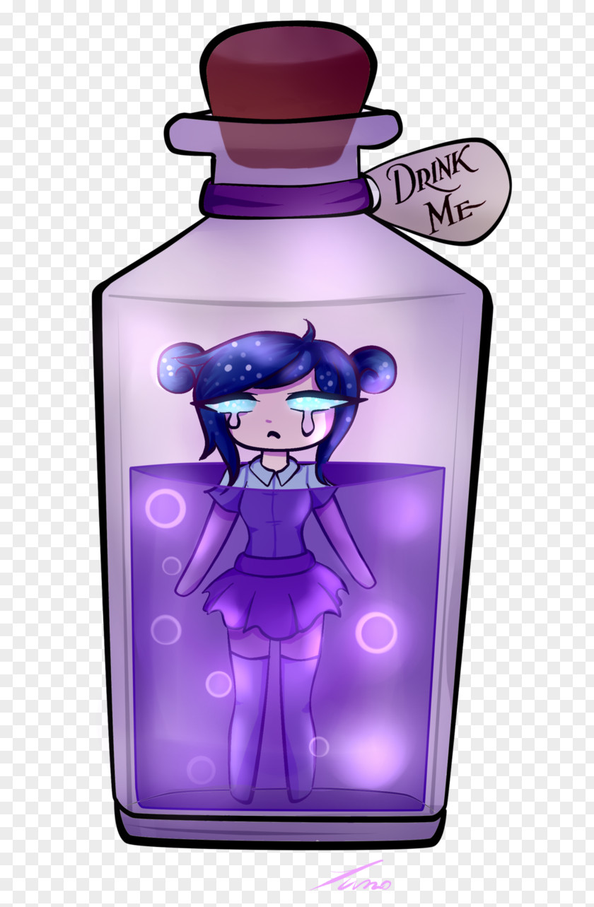 Drink Me Character Animated Cartoon Table-glass PNG