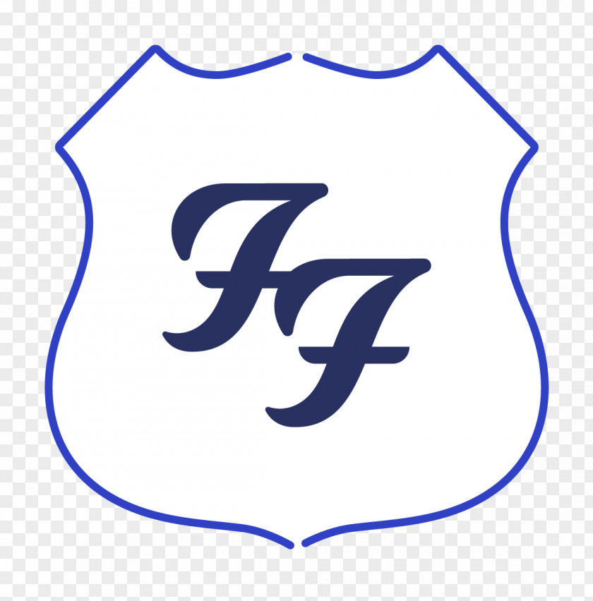 Foofoo Foo Fighters Logo Decal Concert Concrete And Gold PNG