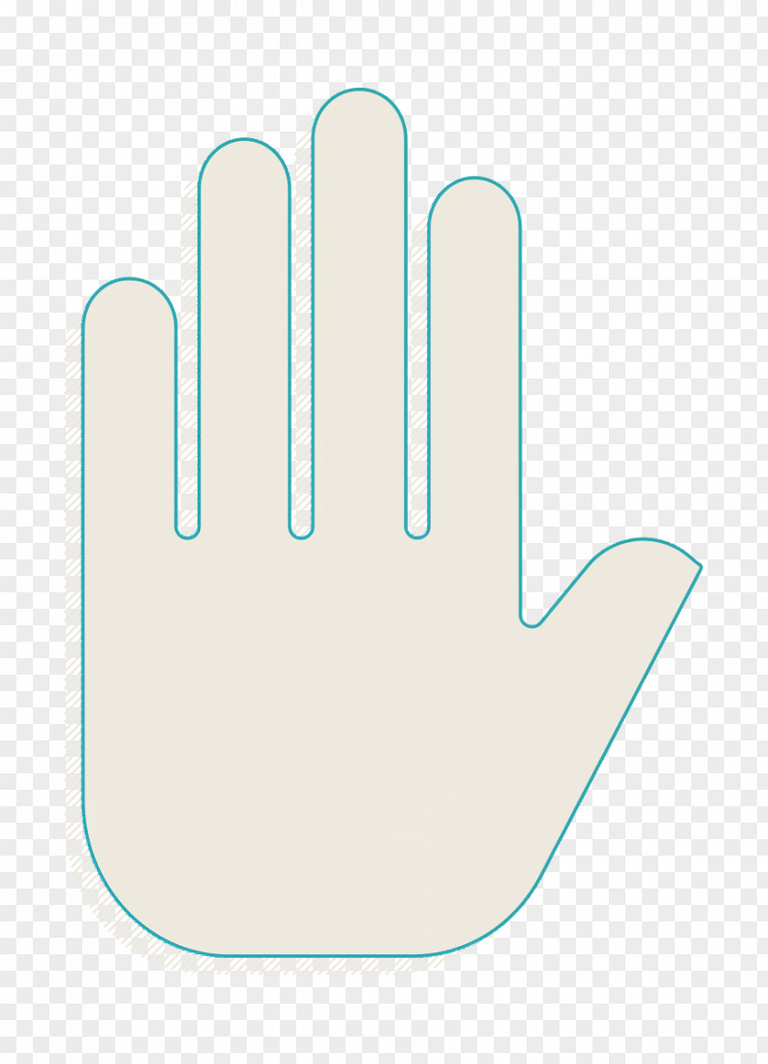 Gestures Icon Hand Stop PNG