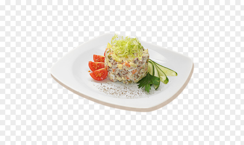 Ham Olivier Salad Caesar Potato PNG