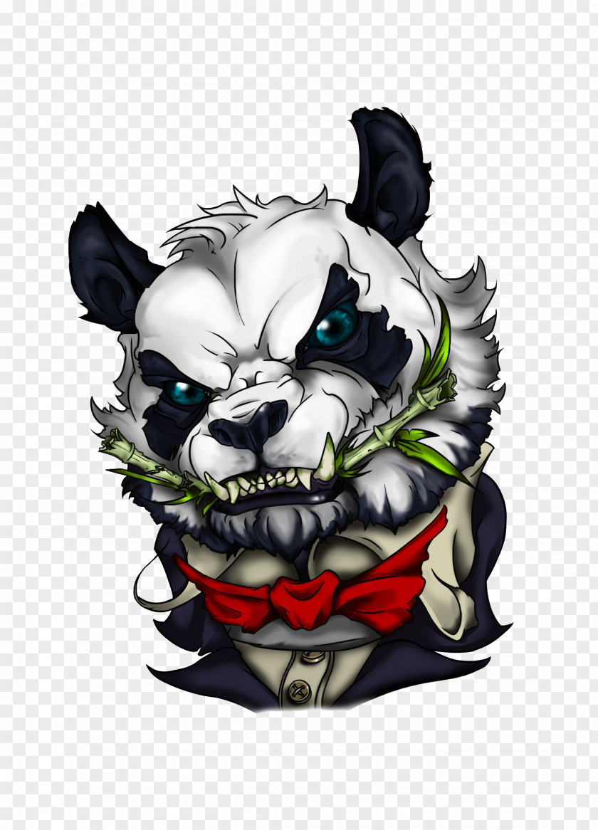 Panda KIA Rio X-Line Giant New School Tattoo PNG