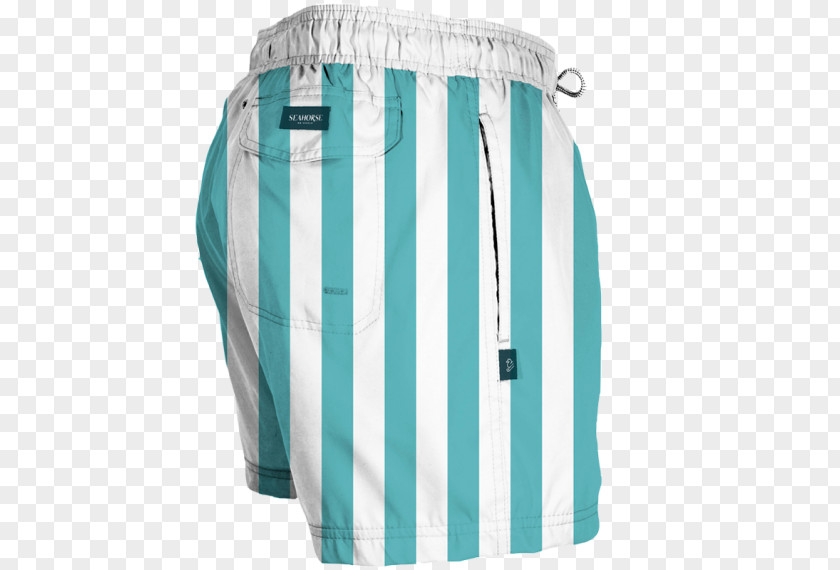 Design Shorts Turquoise PNG