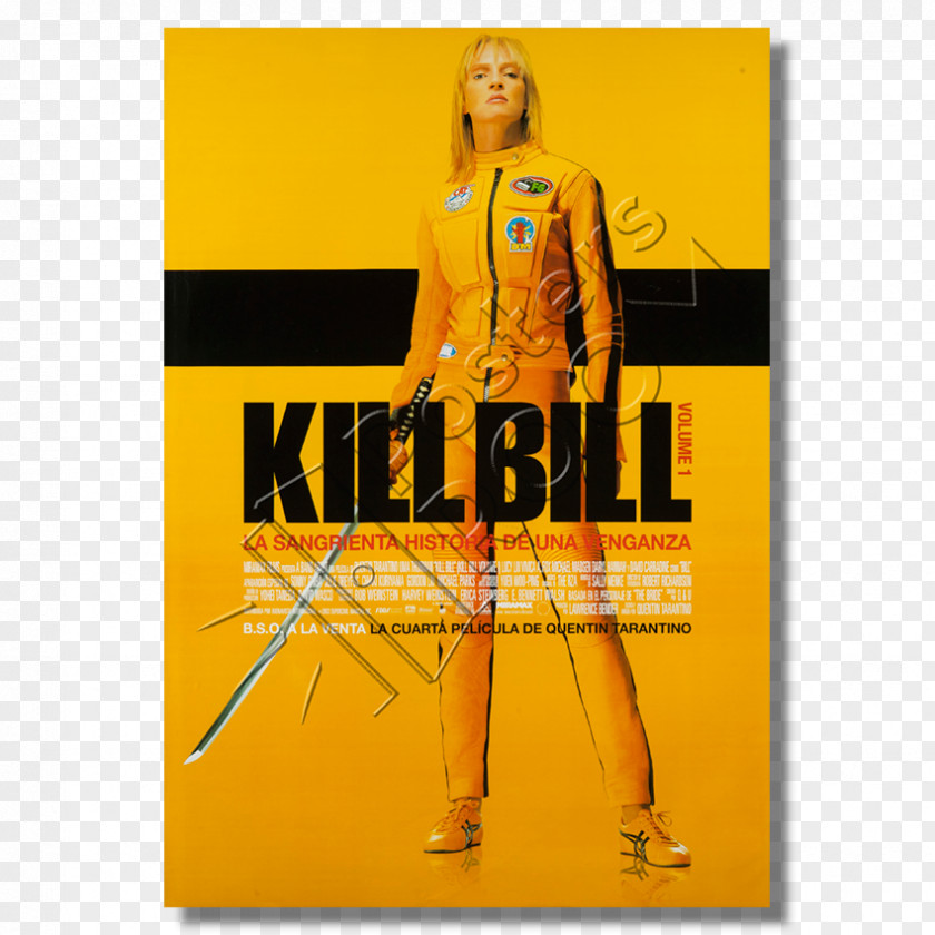 Kill Bill The Bride Film Poster PNG