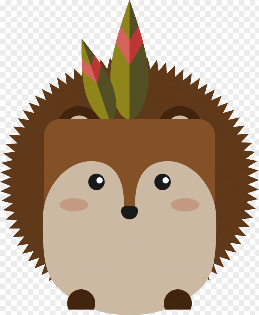 Plant Porcupine Hedgehog Erinaceidae Cartoon Clip Art PNG