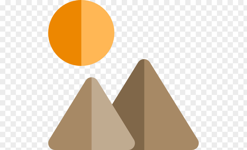 Pyramid Cone Triangle PNG