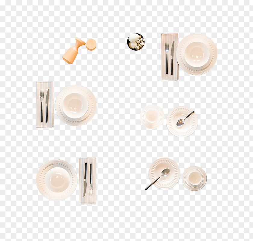 Simple European Plate Cuisine Table Meal PNG