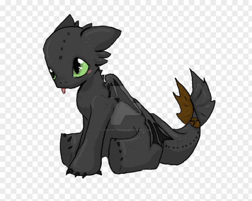 Toothless Cat Character Animal Pet PNG