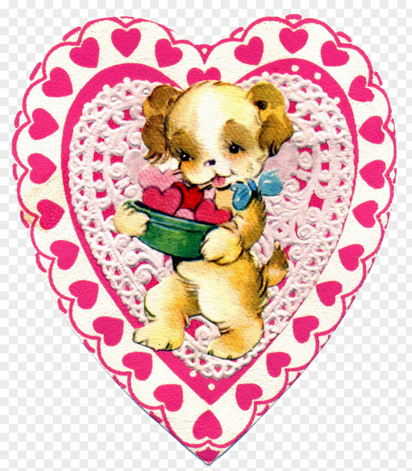 Valentine's Day Vintage Valentines Download Clip Art PNG