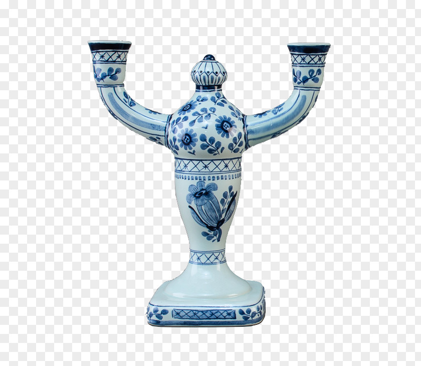 Vase Ceramic Figurine Blue And White Pottery Statue PNG